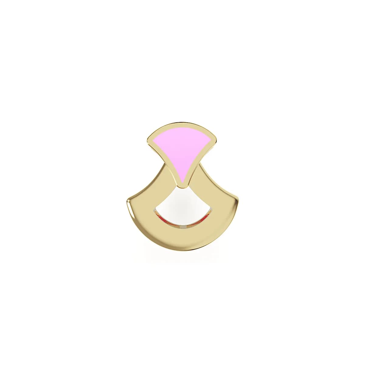 آویز طلا میناکاری پری دامن زنانه — تصویر ۱