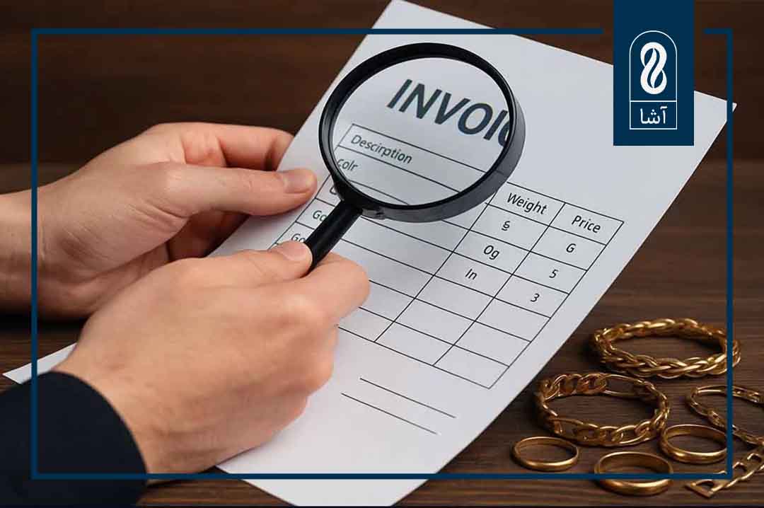 فاکتور طلای نگین دار یا دارای متعلقات چه تفاوتی دارد؟