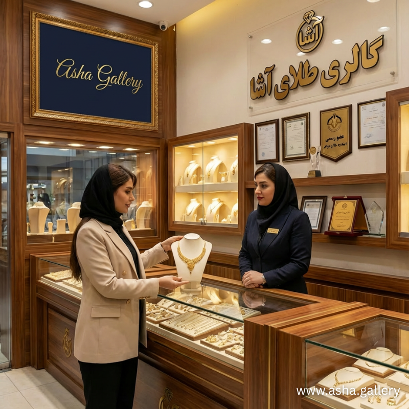 خرید طلا از گالری معتبر