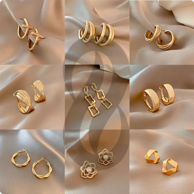 عکس گوشواره طلا جدید-آشا