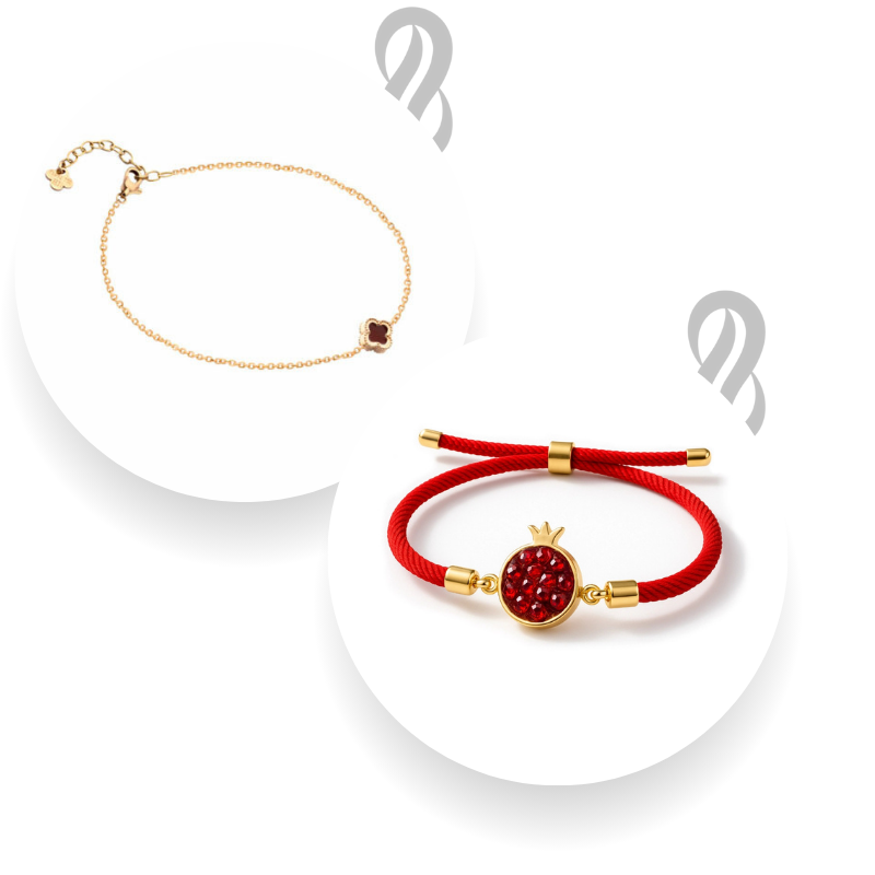 مدل های دستبند طلا برای شب یلدا