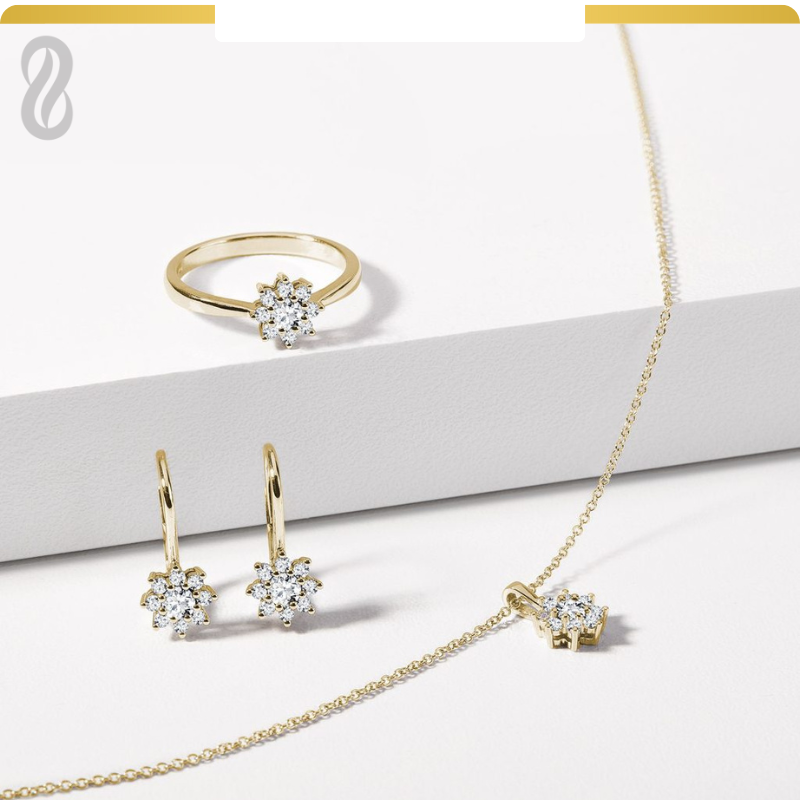 عکس سرویس ست طلای جواهری