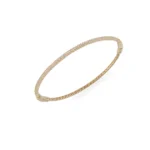 خرید دستبند النگویی طلا با نگین میکرو