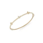 خرید دستبند طلا سه مهره پروانه ای