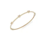 خرید دستبند طلا طرح پاندورا سه مهره قلب