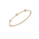 خرید دستبند طلا مدل پاندورا سه_ گل