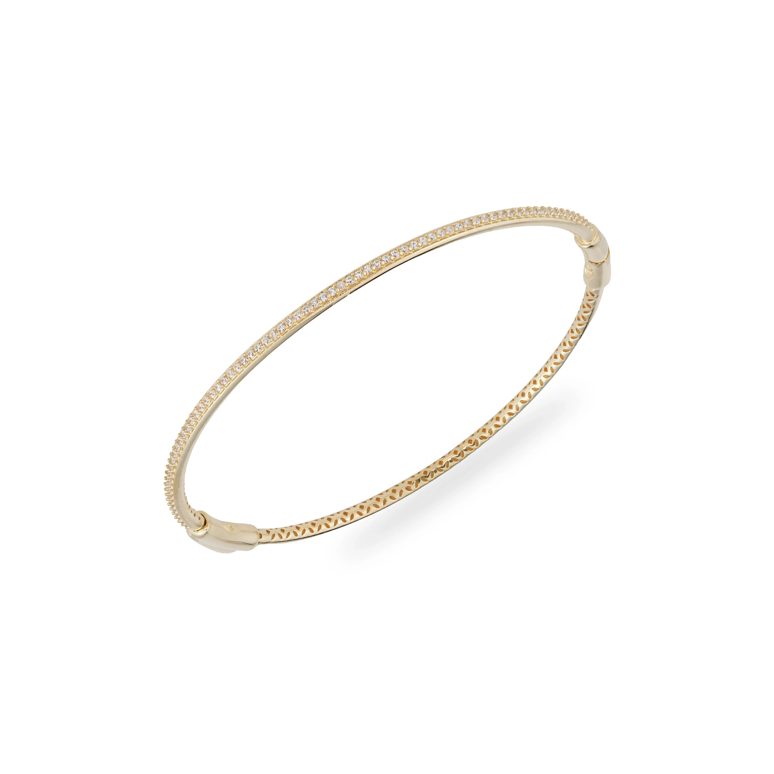 خرید دستبند طلا نگین ریز