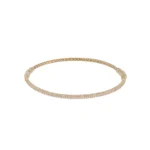 دستبند النگویی طلا با نگین میکرو