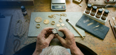 تشخیص طلای اصل از بدل-آشاگالری